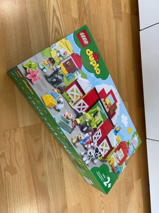 NOWE LEGO 10952 Duplo - Stodoła, traktor i zwierzęta gospodarskie (Łączany/Oświęcim)