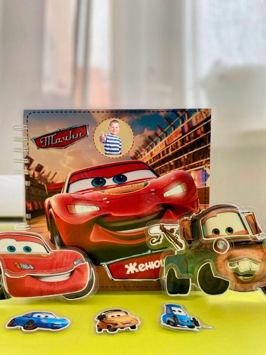 Ігри на липучках збірка Тачки