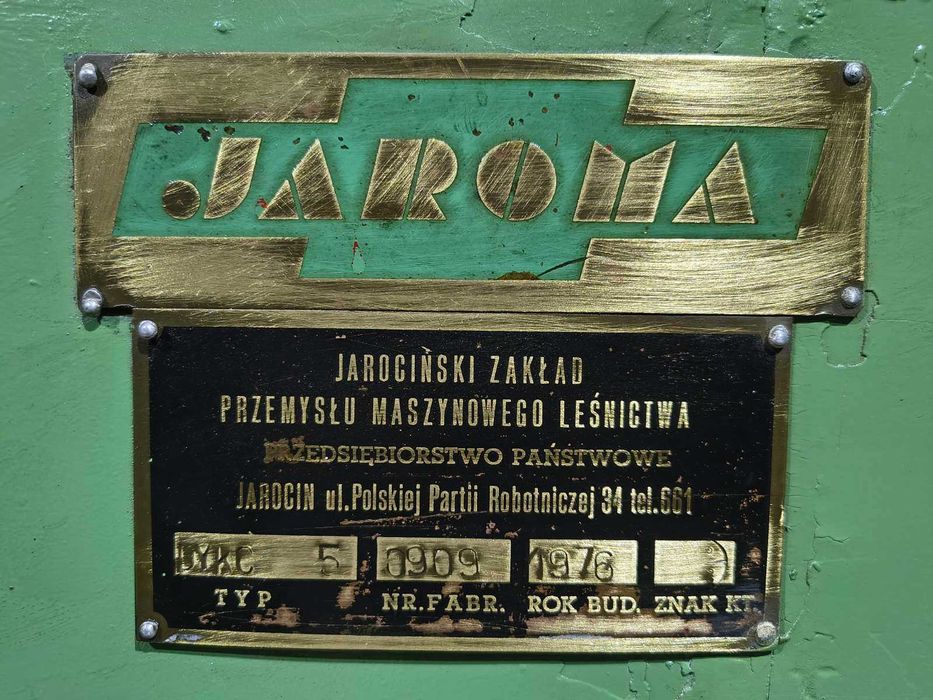 Grubościówko-wyrówniarka Jaroma, wał 41cm, 4 noże, heblarka, strugarka