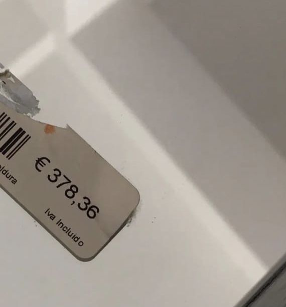 Espelho NOVO de caixa madeira carvalho wengue