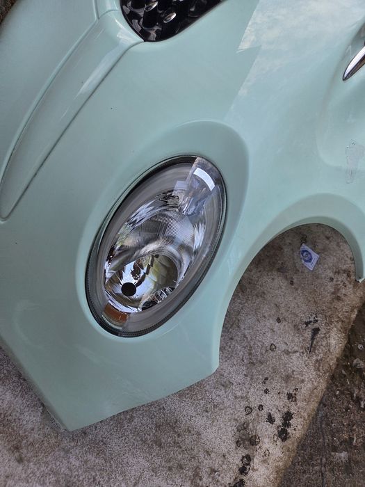 Zderzak Fiat 500 166b lattementa verde