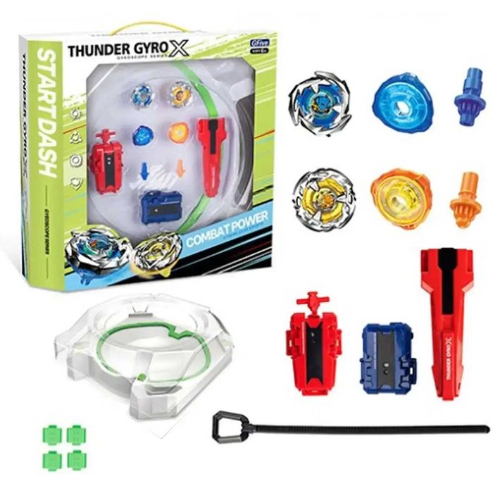 Бейблейд BeyBlade 2 дзиги запускник металопластик ігрове поле GF6010B