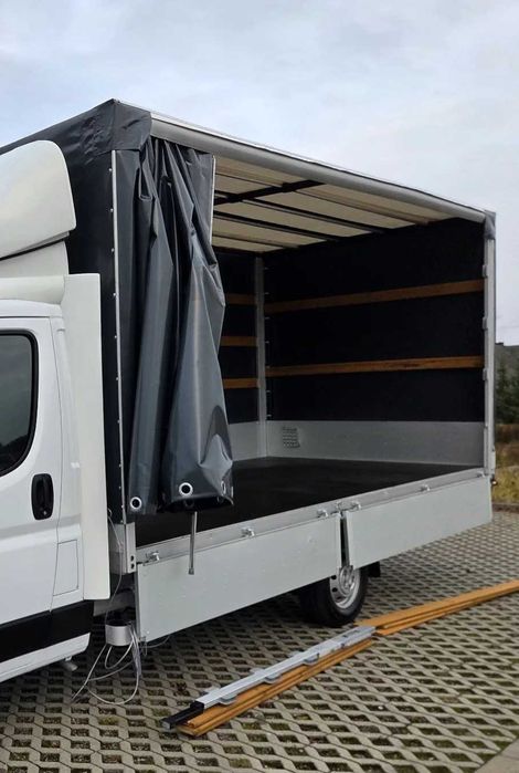 ZABUDOWA firanka plandeka Ducato 490 cm