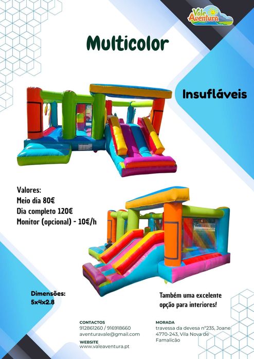 Aluguer de insufláveis