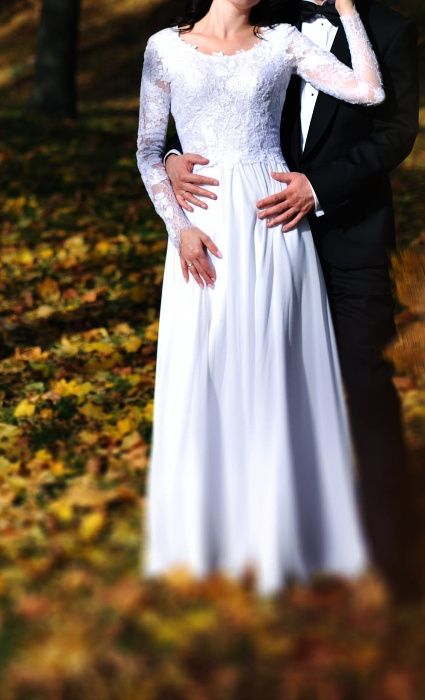 Piękna suknia Ślubna, unikalna!