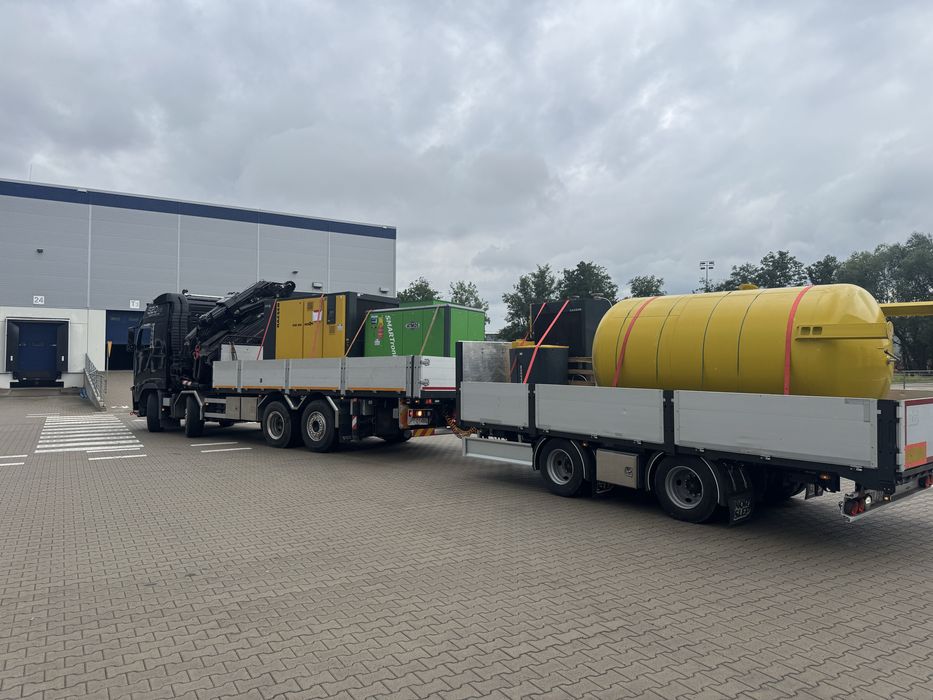 Transport platforma,plandeka ,firanka ,HDS