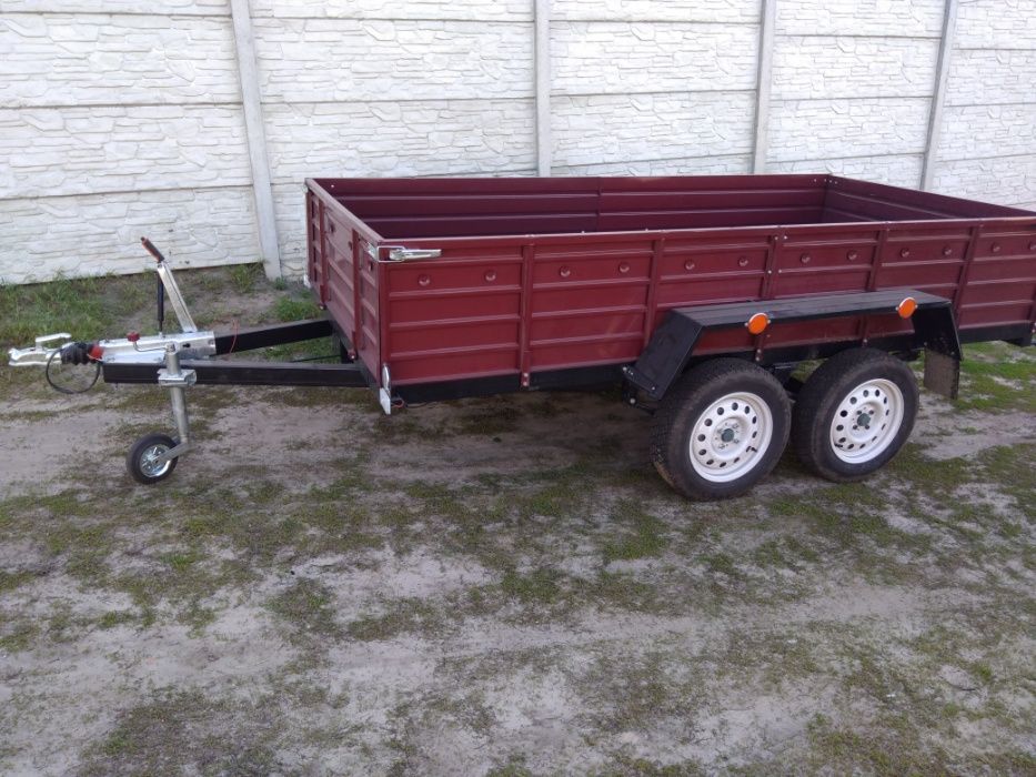 Двохосний Причіп для легкового авто чи буса (Посилений)! Прицеп