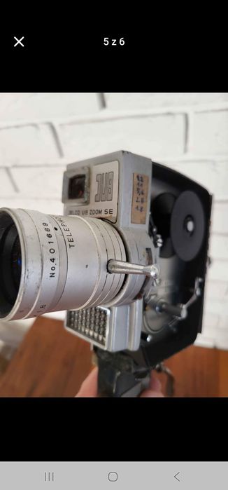 Kamera filmowa Jelco U8 Zoom SE na taśmę 8 mm