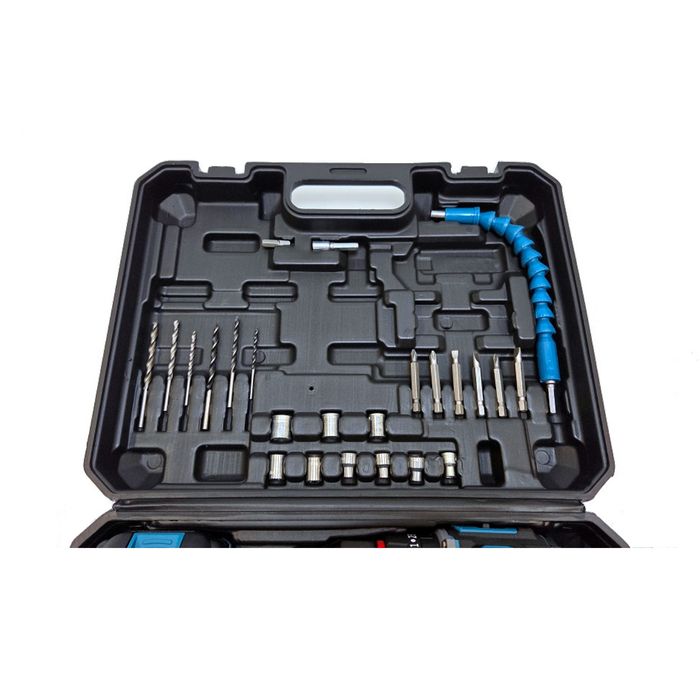 HARDEX Wiertarko-wkrętarka bezszczotkowa 0–1450 rpm 2 x AKU 4.0 Ah