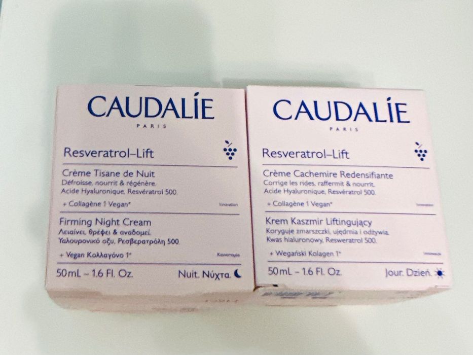 Caudalie Resveratrol Lif dzień noc