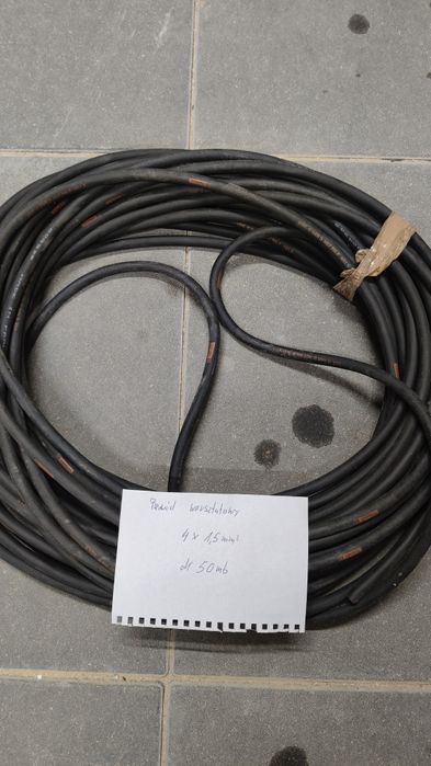 Kabel warsztatowy 4x1,5mm - 50m