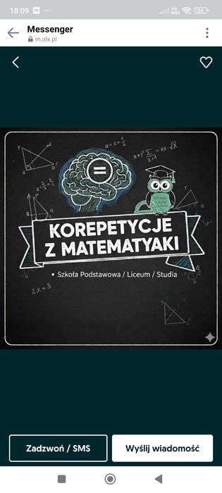 Korepetycje z matematyki z dojazdem