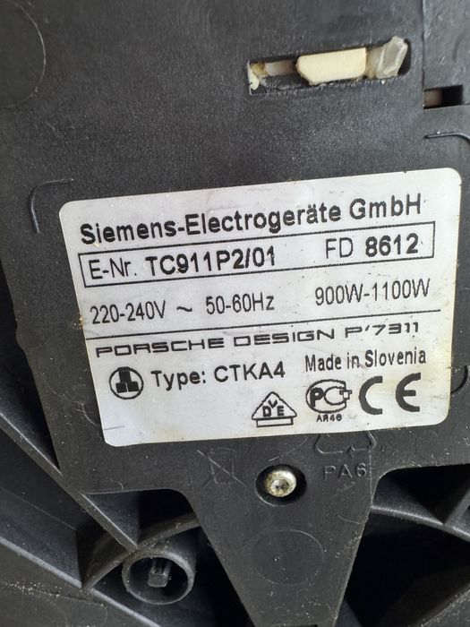Ekspres do kawy Siemens Porsche Design TC911P2/01