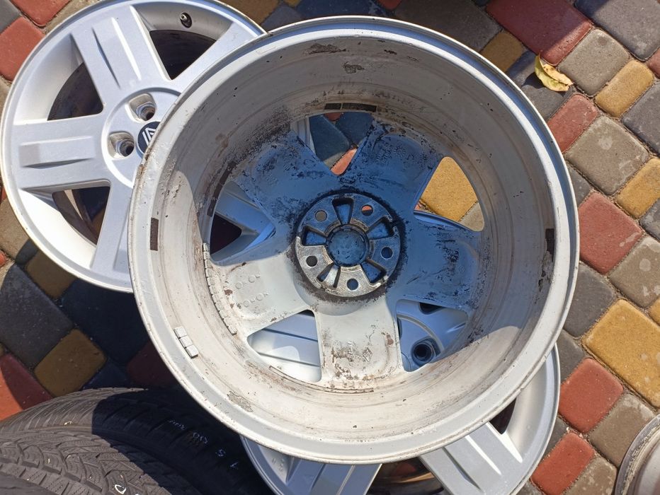 Литі диски R17 5/108 + датчики