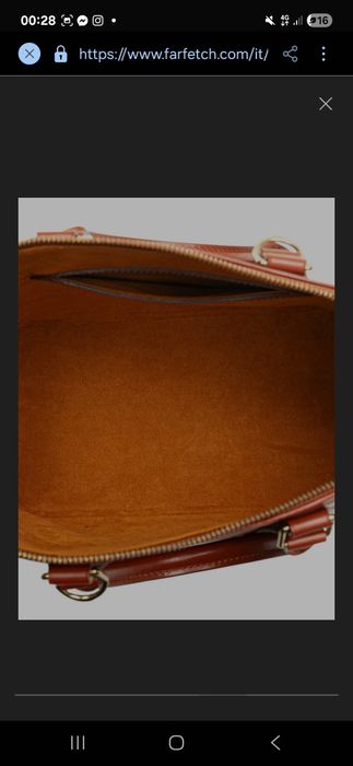 Сумка шкіряна Louis Vuitton Alma 1999 оригінал