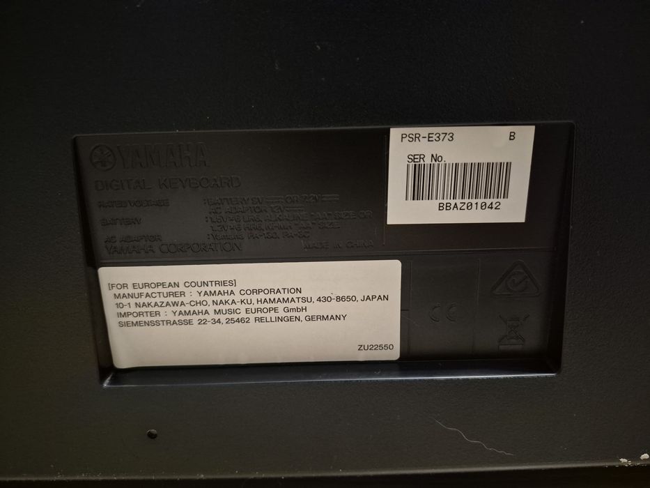 Keyboard Yamaha PRS - E373
