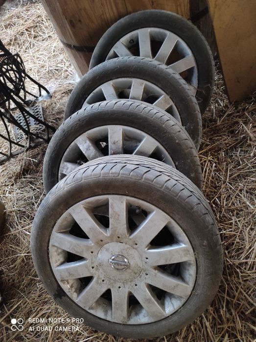 Koła Nissan z oponami 215/50r17