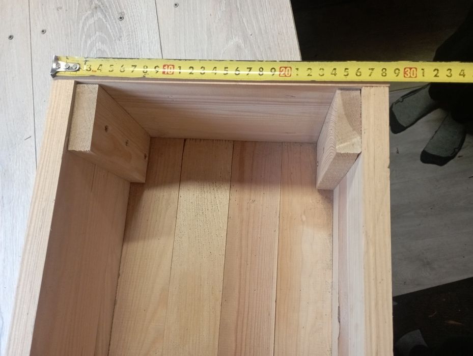 Donica, skrzynka drewniana 64*29*20