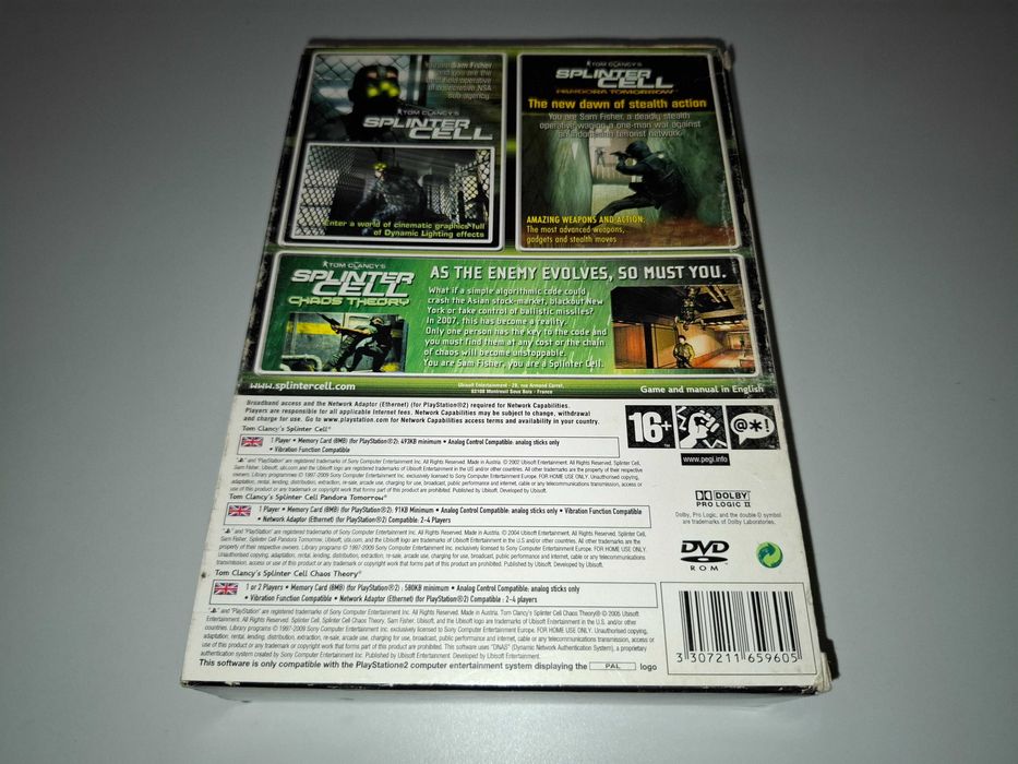 Splinter Cell Trilogy Limited Edition - Sony PS2