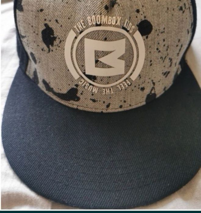 Czapka z płaskim daszkiem, snapback the boombox kids