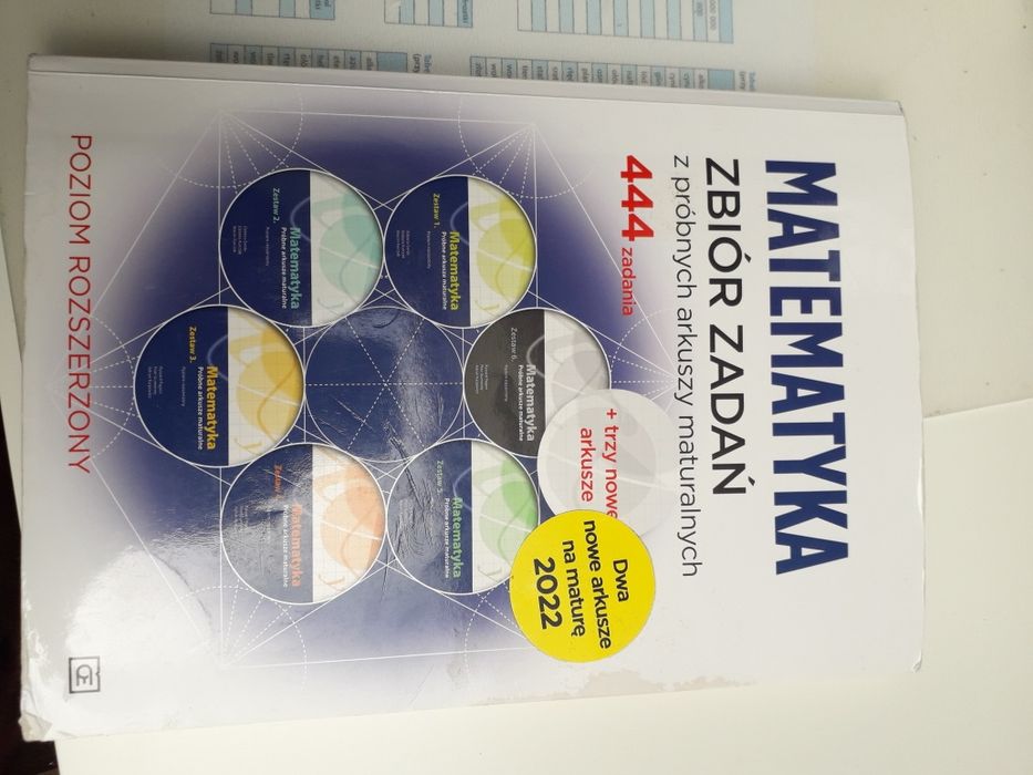 Sprzedam: Matematyka zbiór zadań z próbnych arkuszy maturalnych