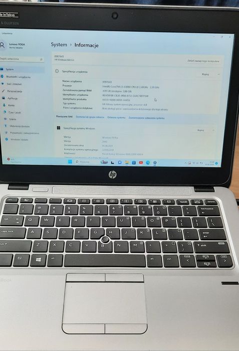 Hp elite book  820 g3
