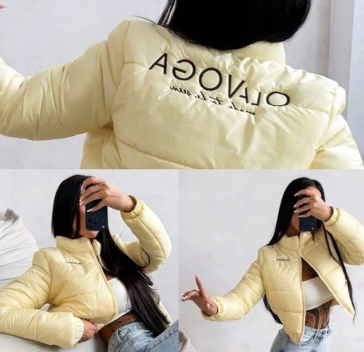 Kurtka Puffa o'la voga roz S Nowość