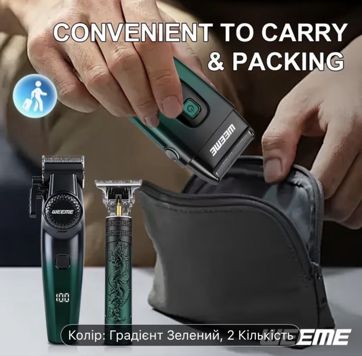 Електричний набір WEEME 3в1