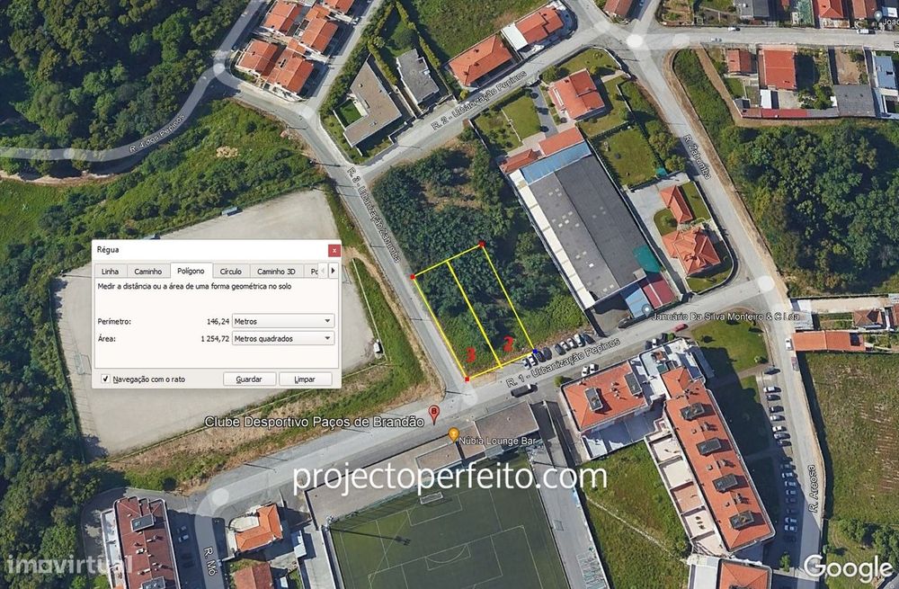 Terreno Urbano  Venda em Paços de Brandão,Santa Maria da Feira