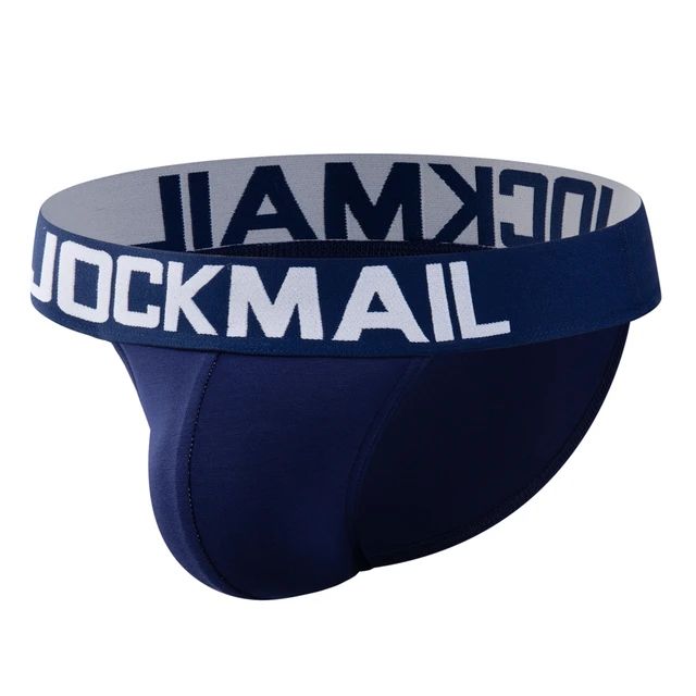 Męskie Sexowne Slipy TANGA Bawełna JOCKMAIL - XL
