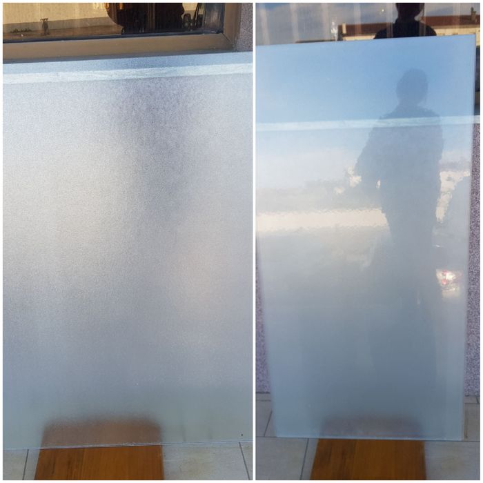 Vidro fosco martelado