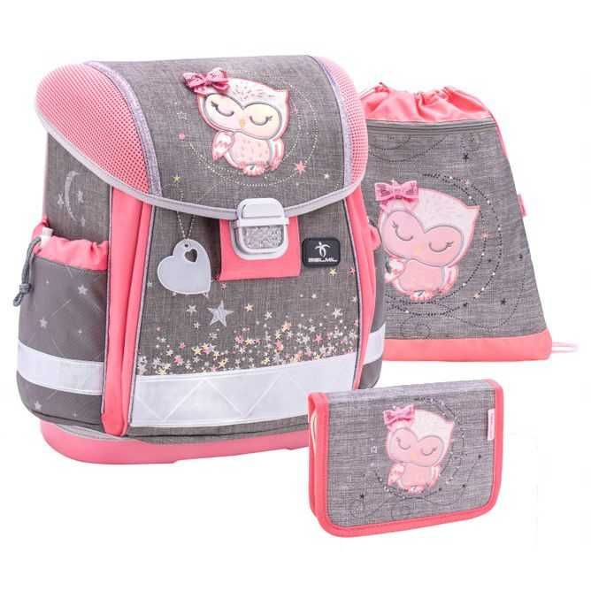 Tornister + piórnik + worek  piękny zestaw