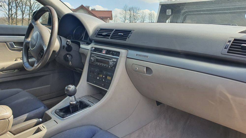 Audi a4 b6 2.5 v6 180 quattro manul LZ5L kombi. Części Gołdap