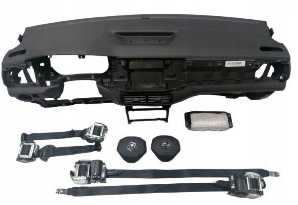 komplet poduszki deska pas pasy volkswagen vw t-cross