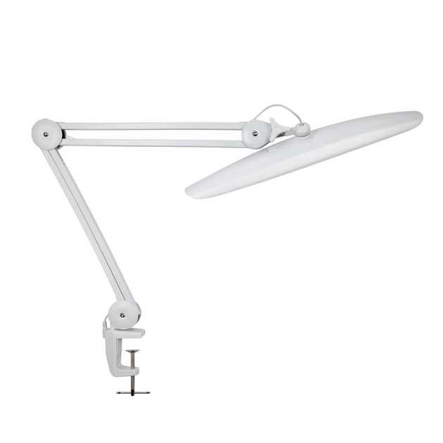 Бестеневая настольная лампа на струбцине 24W