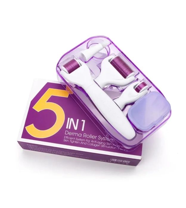 Набор мезороллеров титановые микроиглы Уход за кожей Омоложение Лечени