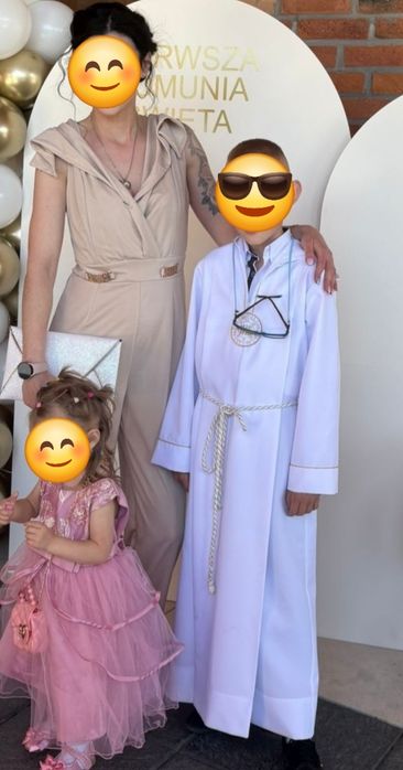 Alba komunijna dla chłopca