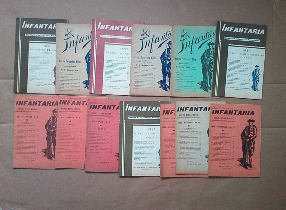 Revista Infantaria conjunto 33 volumes