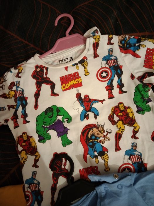 Koszulka t-shirt chłopięcy r86 Spider Cool Club