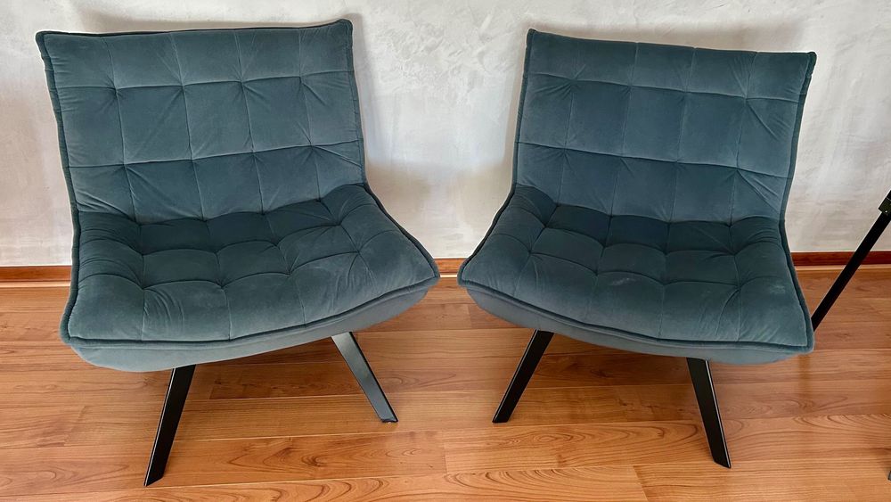 Dois Cadeirões Zara Home (sem marcas de uso)