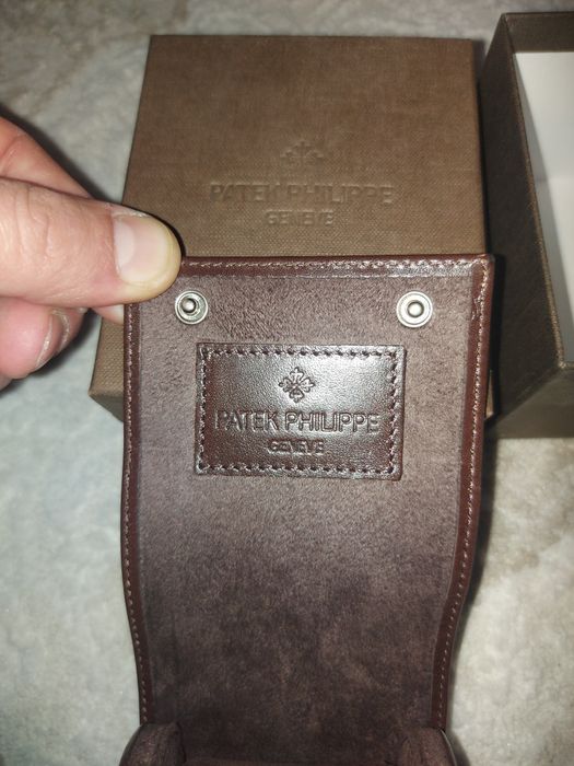 Оригінальна коробка Patek Philippe Genève + шкіряний футляр