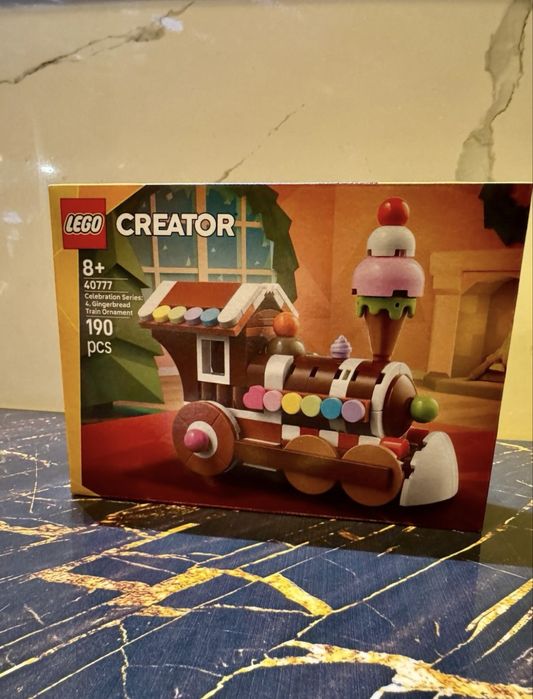 Конструктор  Lego 40777  Потяг новорічний пряниковий імбирний