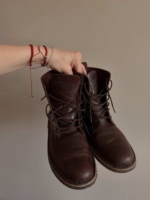 Шкіряні черевики Clarks Originals