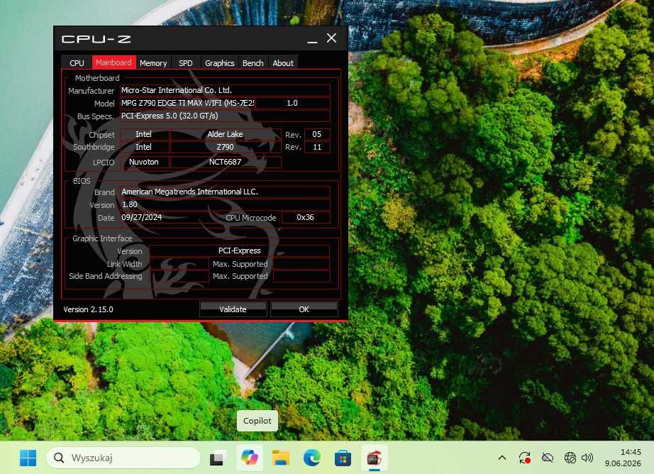 Płyta główna Msi MPG Z790 Edge TI MAX WIFI