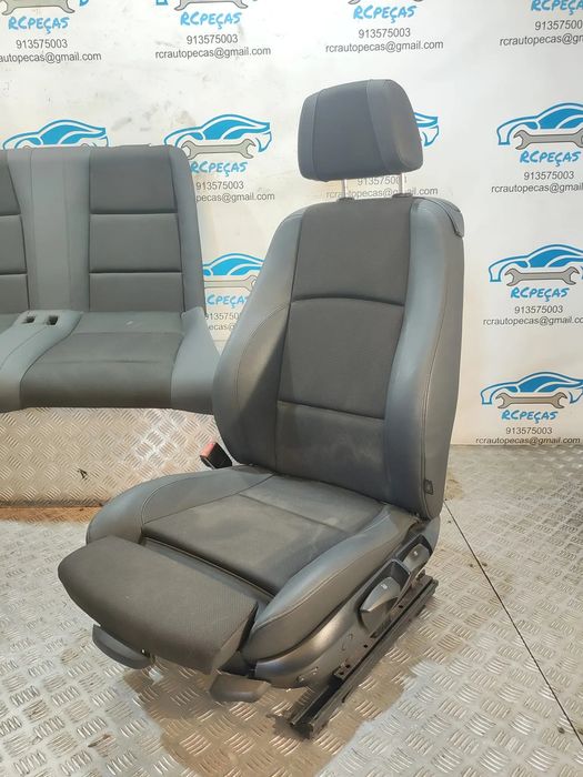 Conjunto Bancos Pele e Tecido Pack M BMW Serie 1 Cabrio E88