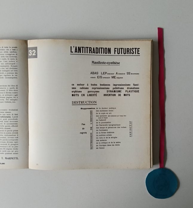 Futurismo, storia e documenti