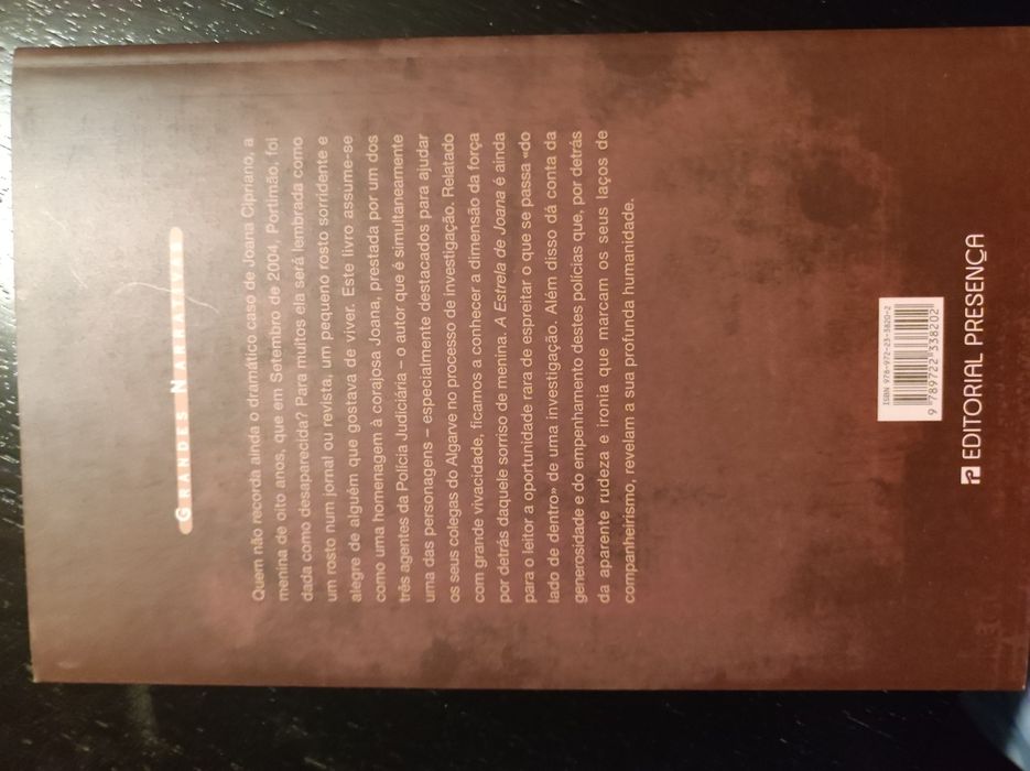 Livro A estrela de Joana