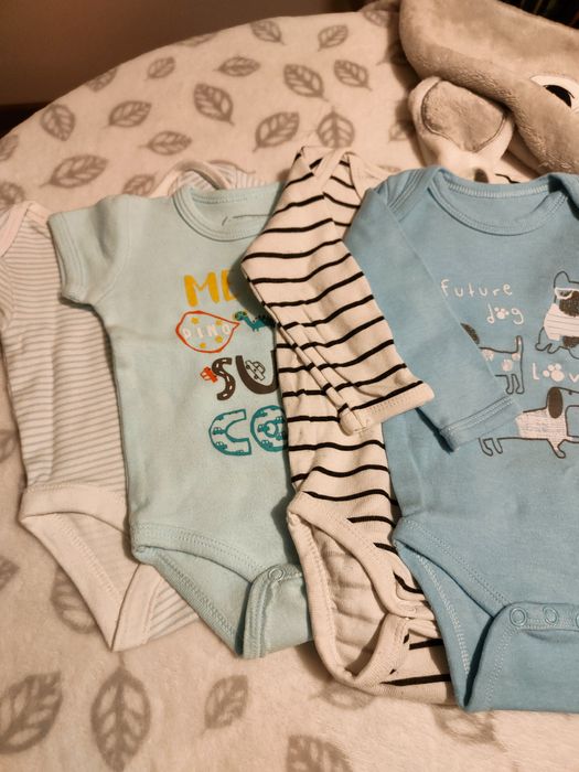 Osiem  bodziakow dla niemowlaka rozmiar 62 H&M,Pepco,5 10 15