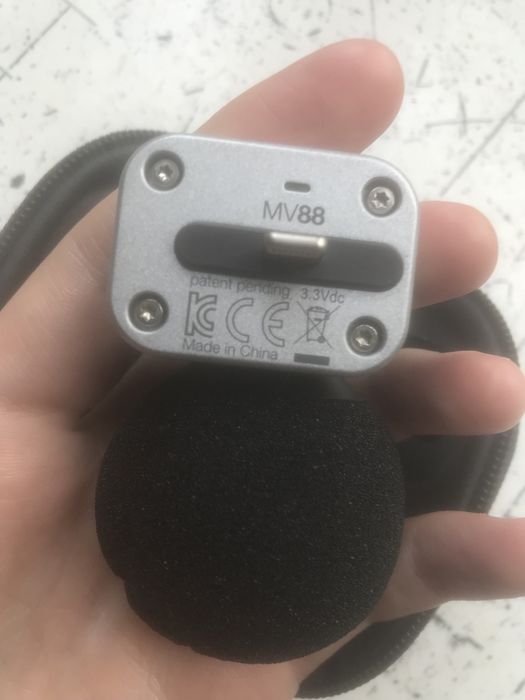 Shure mv88 микрофон на айфон lightning