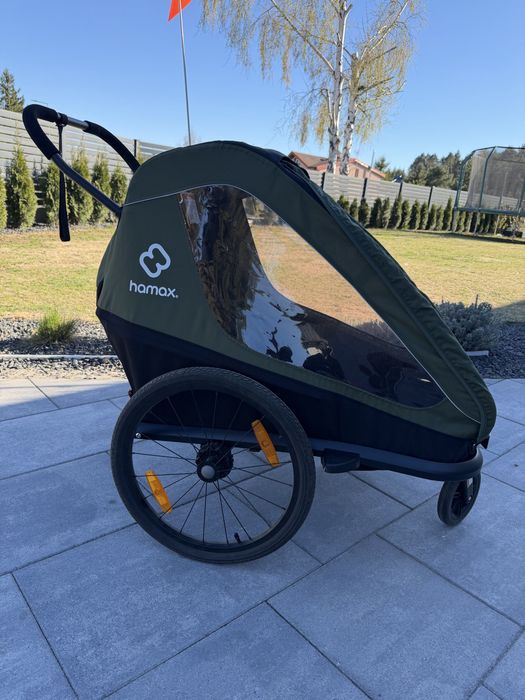 Przyczepka rowerowa Hamax Ixplorer - dla dwojki dzieci